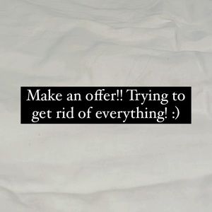 Make an offer! I accept most reasonable offers :)